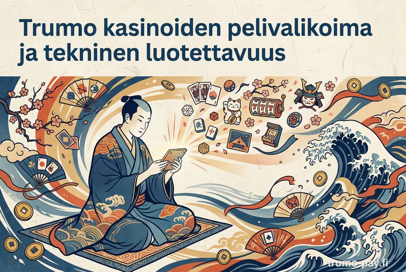 Trumo kasinoiden pelivalikoima ja tekninen luotettavuus